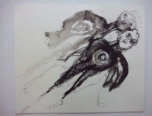 Untitled, 2010, mixed media on paper, 40.5X50  cm