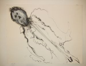 Untitled, 2008, ink, pencil, and charcoal on paper, 30.5X40 cm