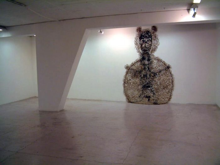 	 Eye Contact, 2005, general view, Chelouche Gallery Tel Aviv