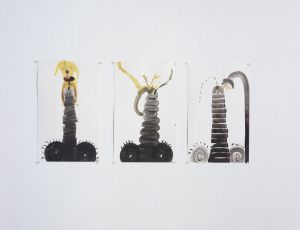 Untitled, 2006, Water color on paper, 38X25 cm each