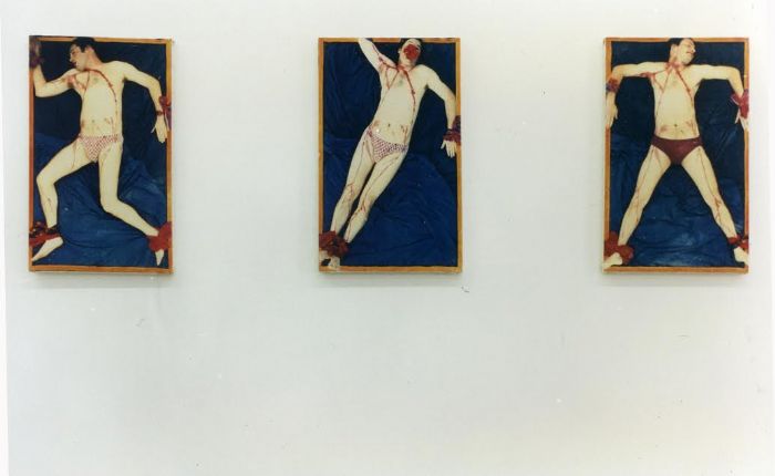 Untitled, 1997, Color Photograph Printed on Canvas, 39X25 cm each 	