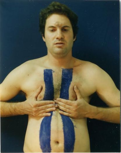 	 Untitled, 1997, Color Photograph Printed on Canvas, 35x28 cm	