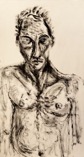 	 Untitled, 2011, ink on paper, 71.5X38 cm