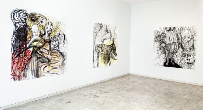 Chimera, 2014, Chelouche Gallery, Tel Aviv, installation view